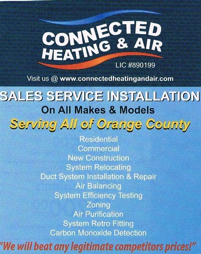 Connected Heating & Air Conditioning logo