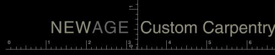New Age Custom Carpentry Inc logo