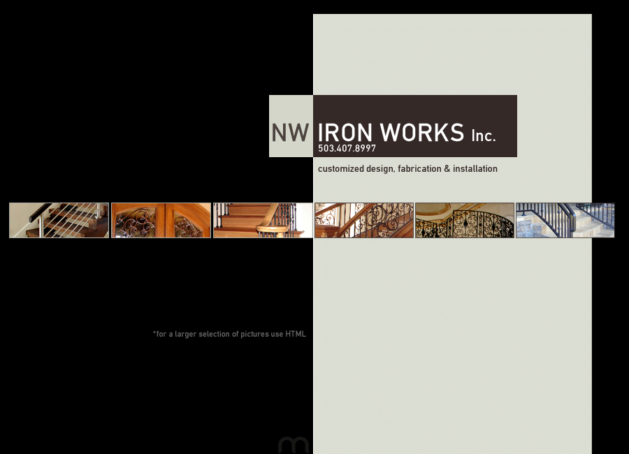 NW Iron Works Inc logo