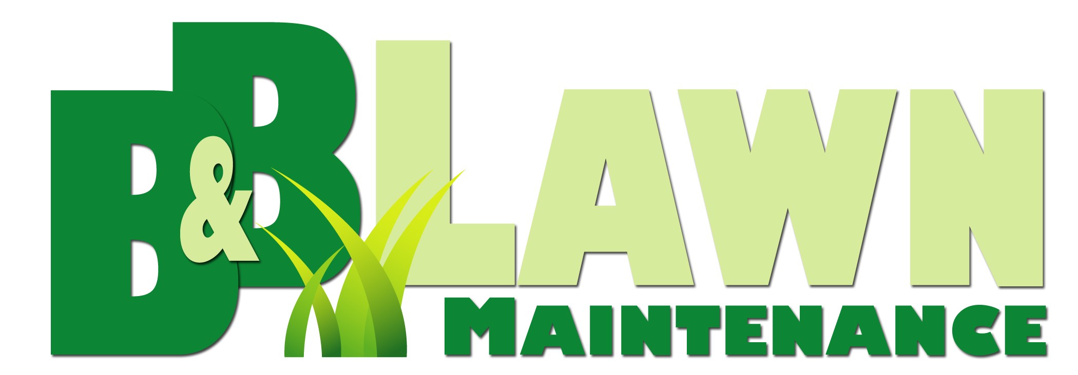 Logo for B&B Lawn Maintenance LLC.