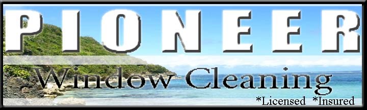 Pioneer Window Cleaning logo