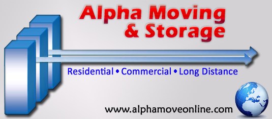Alpha Moving & Storage logo