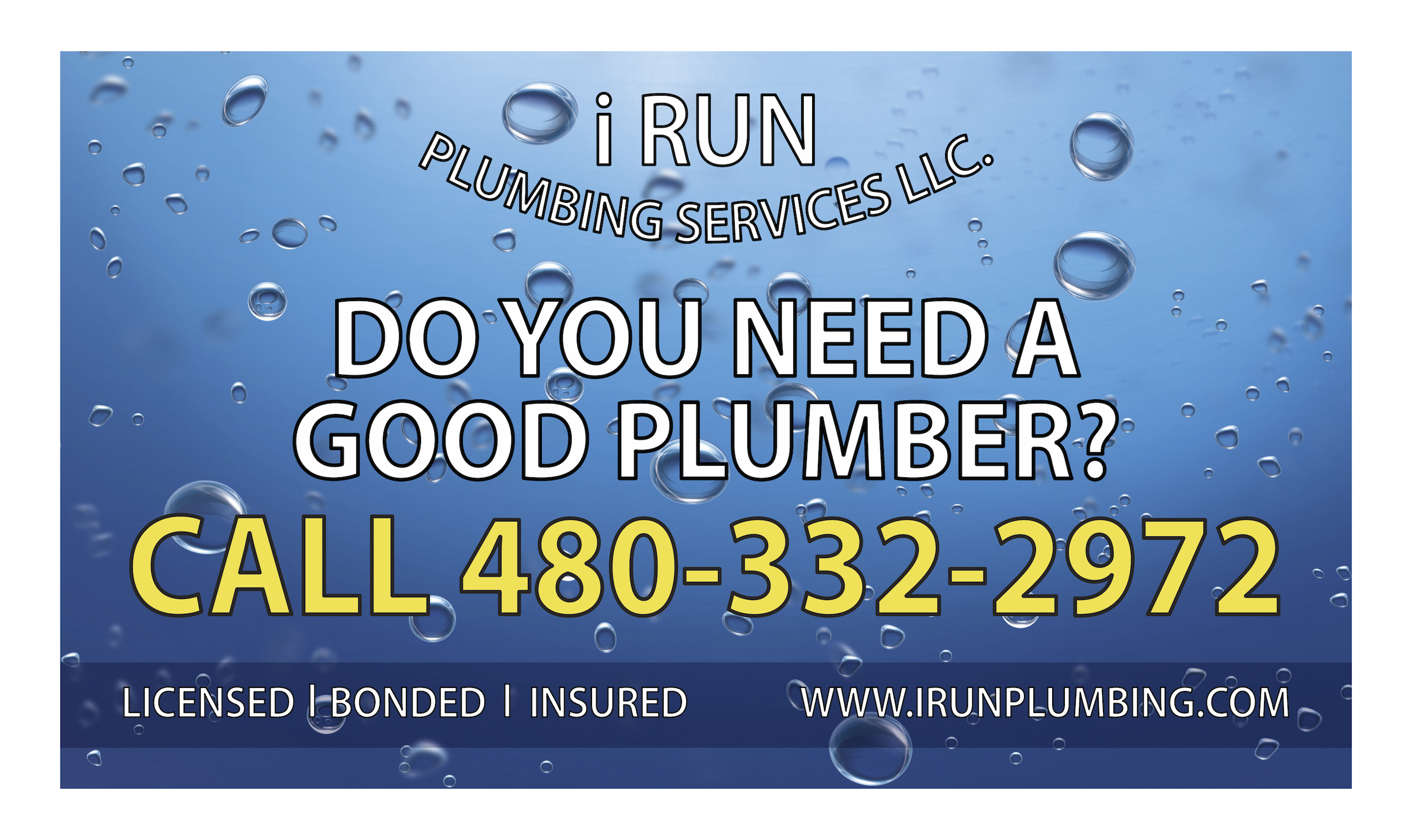 i Run Plumbing Services, LLC logo