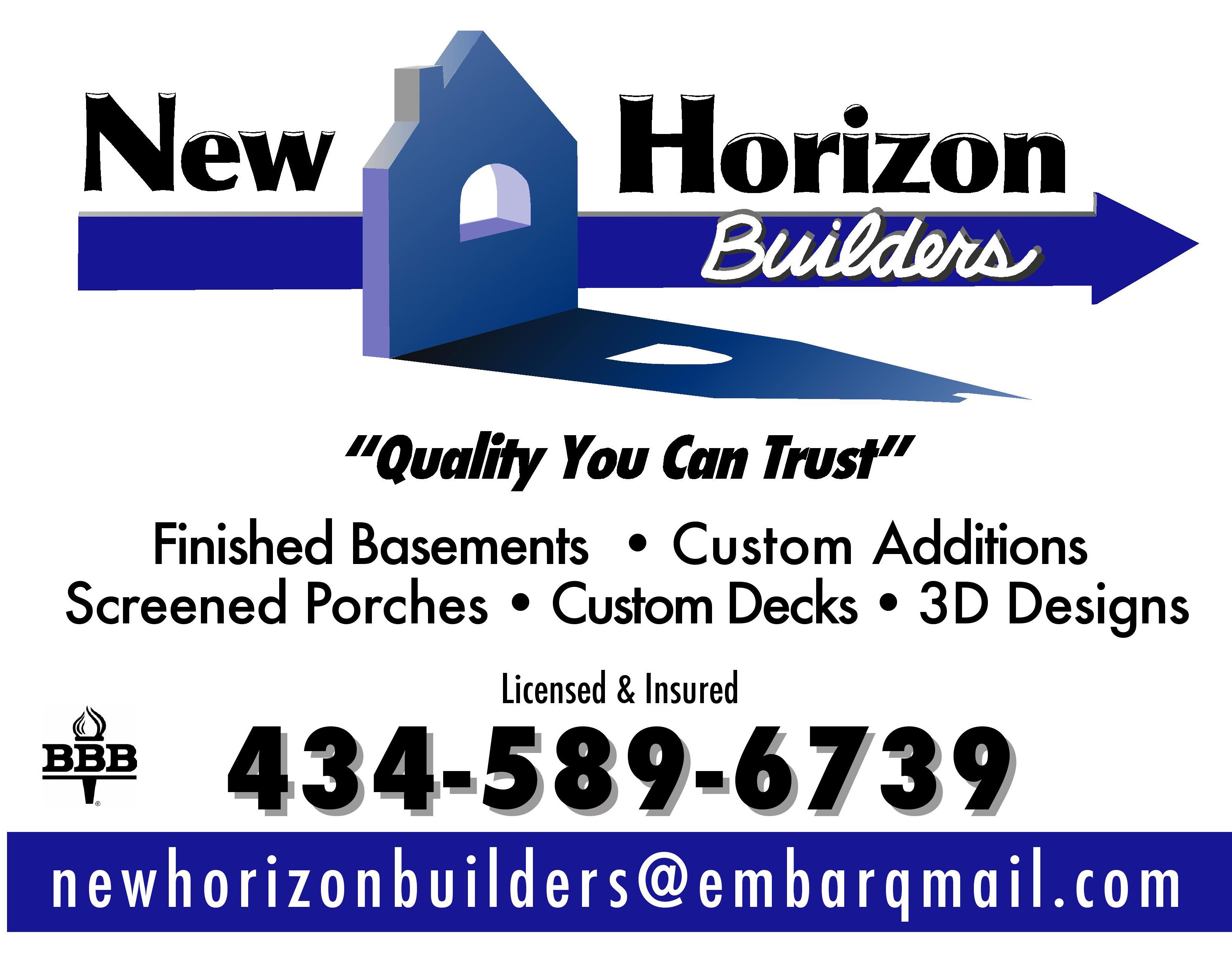 Logo for New Horizon Builders