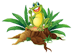 Logo for Tree Frog Landscaping