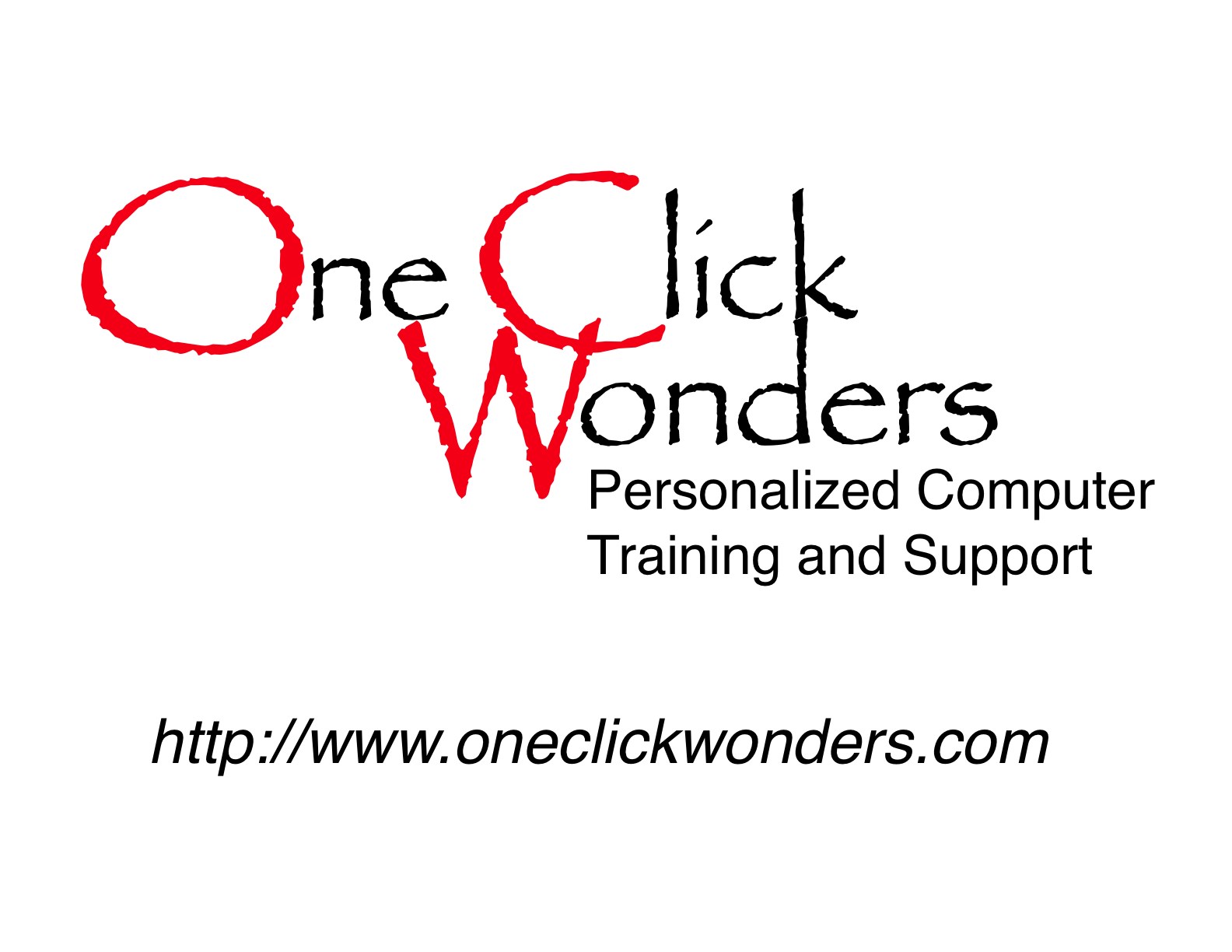 One Click Wonders logo