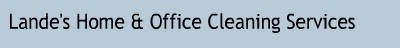 Lande's Home & Office Cleaning Services logo