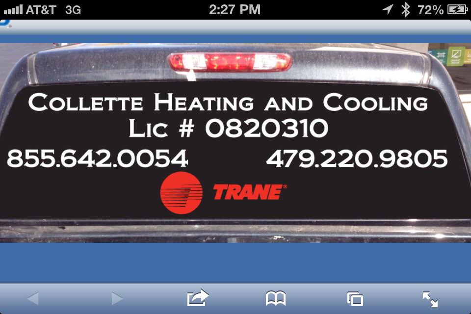 Collette Heating, Cooling, & After Hour Services logo