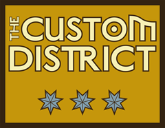 Logo for The Custom District