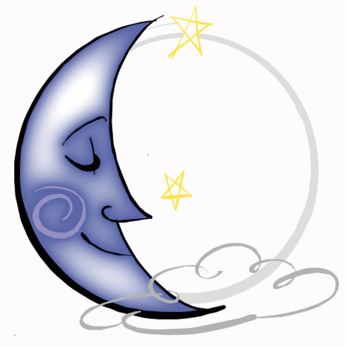Logo for Blue Moon Estate Sales usa