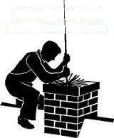 chimney sweeping and lining Bob Frechette logo