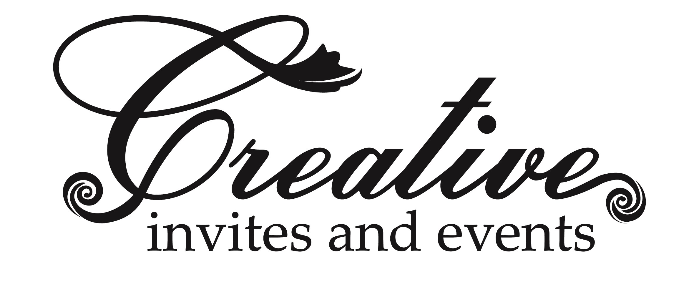 Logo for Creative Invites and Events