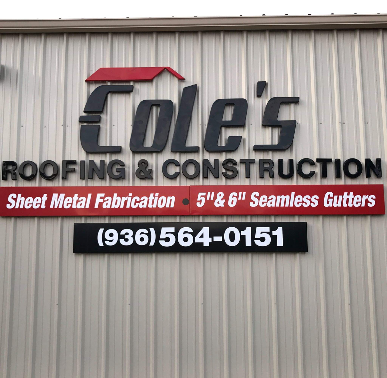 Cole's Roofing and Construction logo