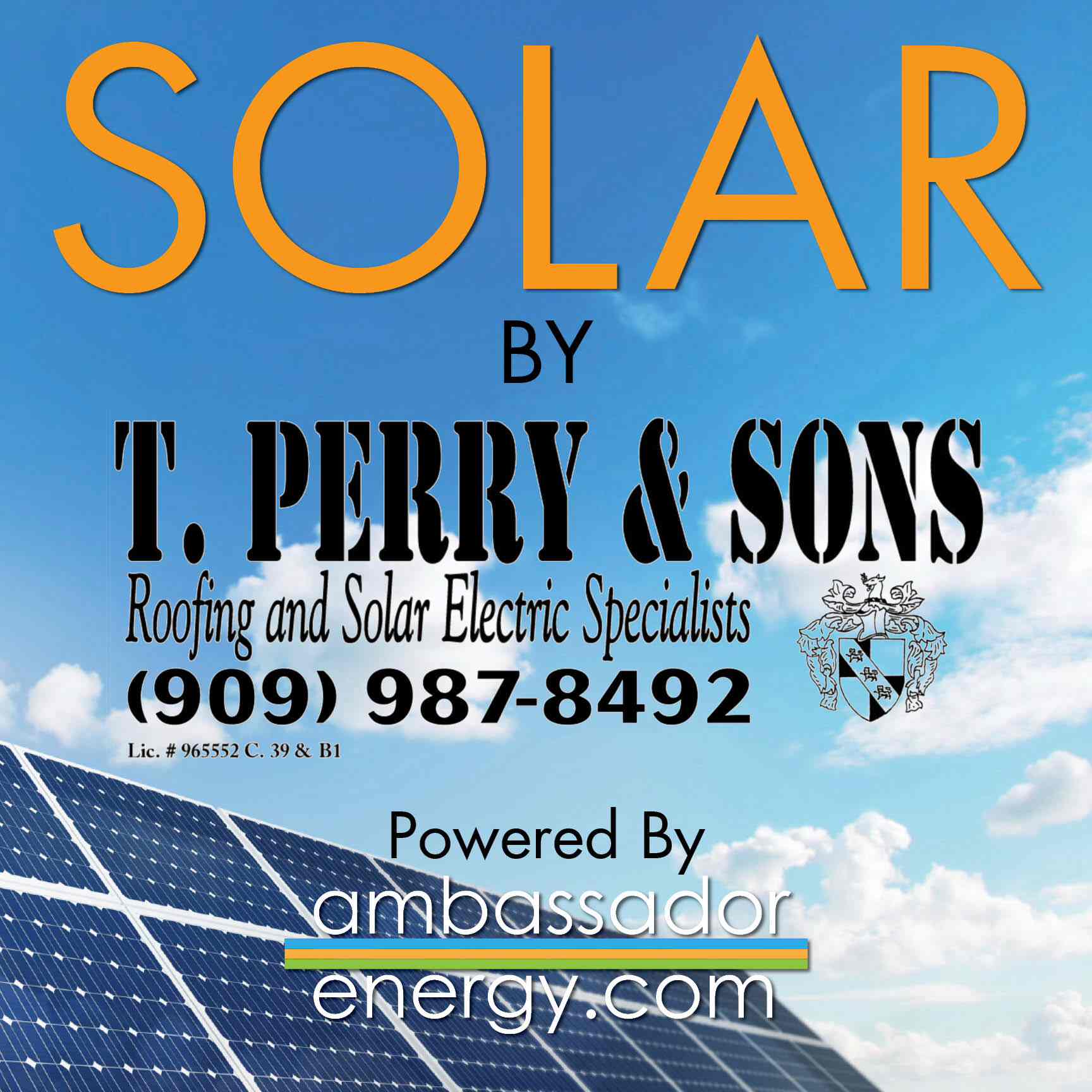 T Perry And Sons Roofing logo