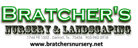 Bratcher's Nursery & Landscaping logo