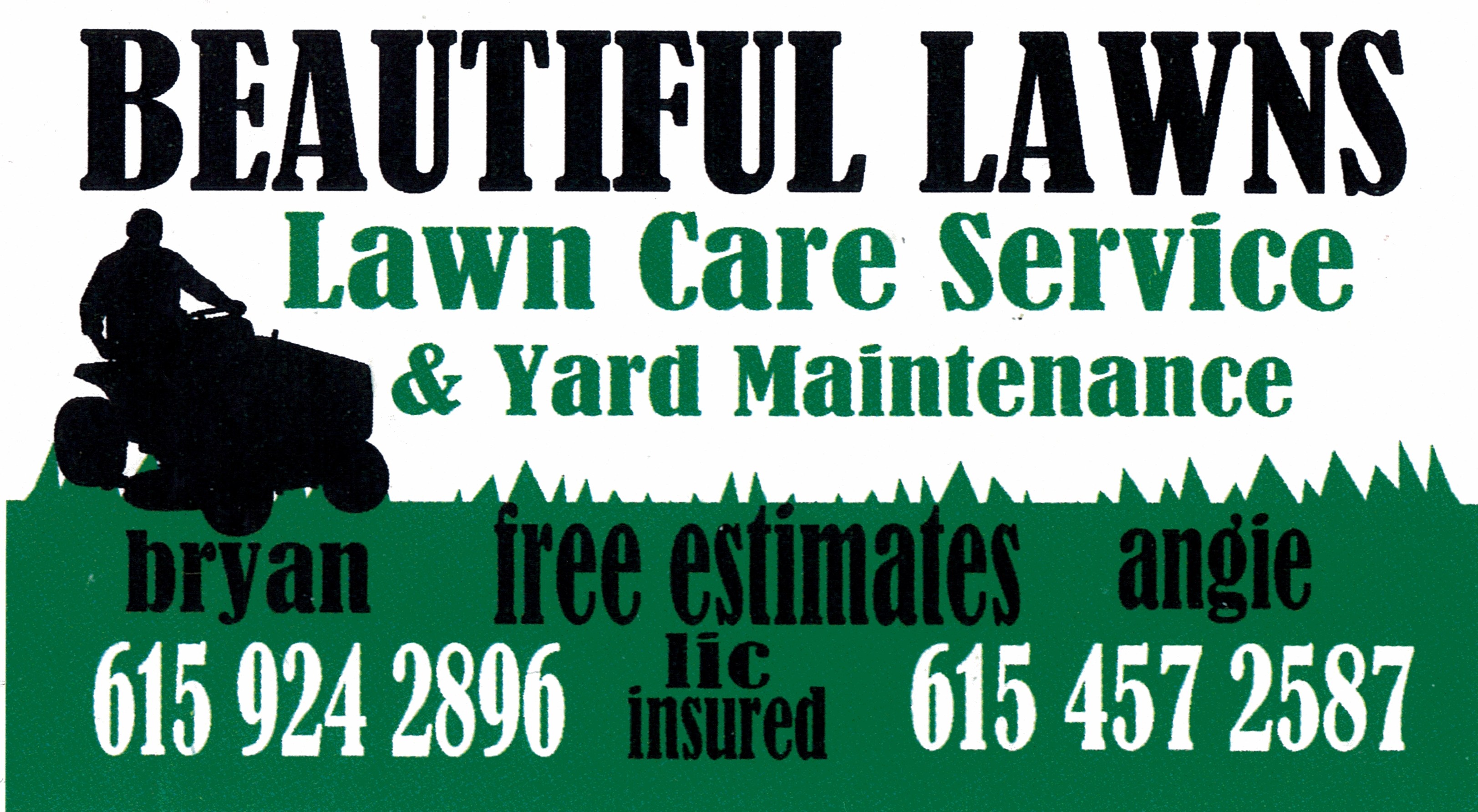 Beautiful Lawns logo