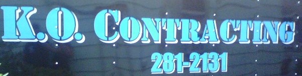K O Contracting logo