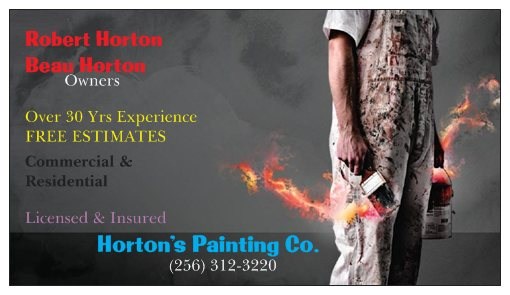 Horton's Painting logo