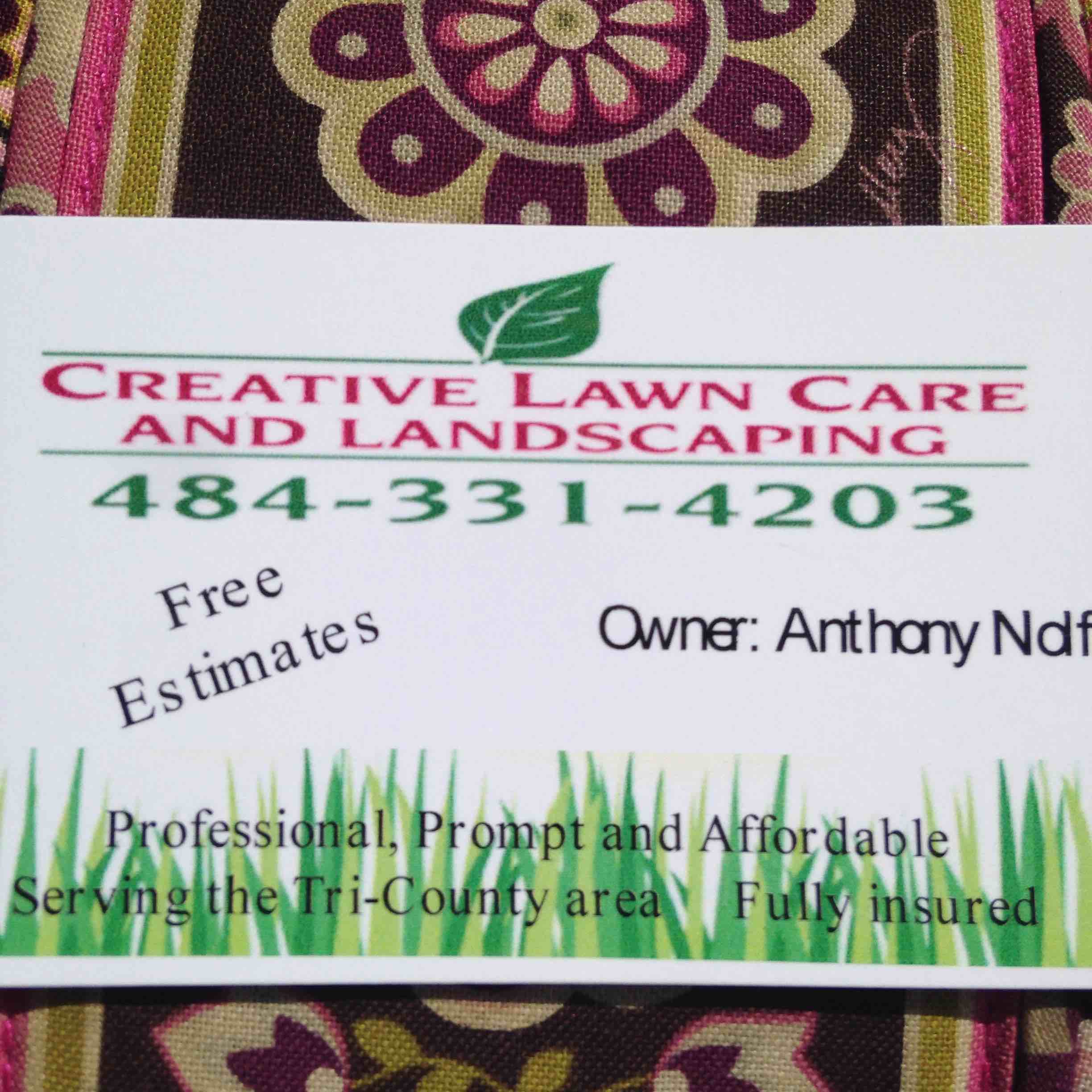 Creative Lawn Care & Landscaping logo