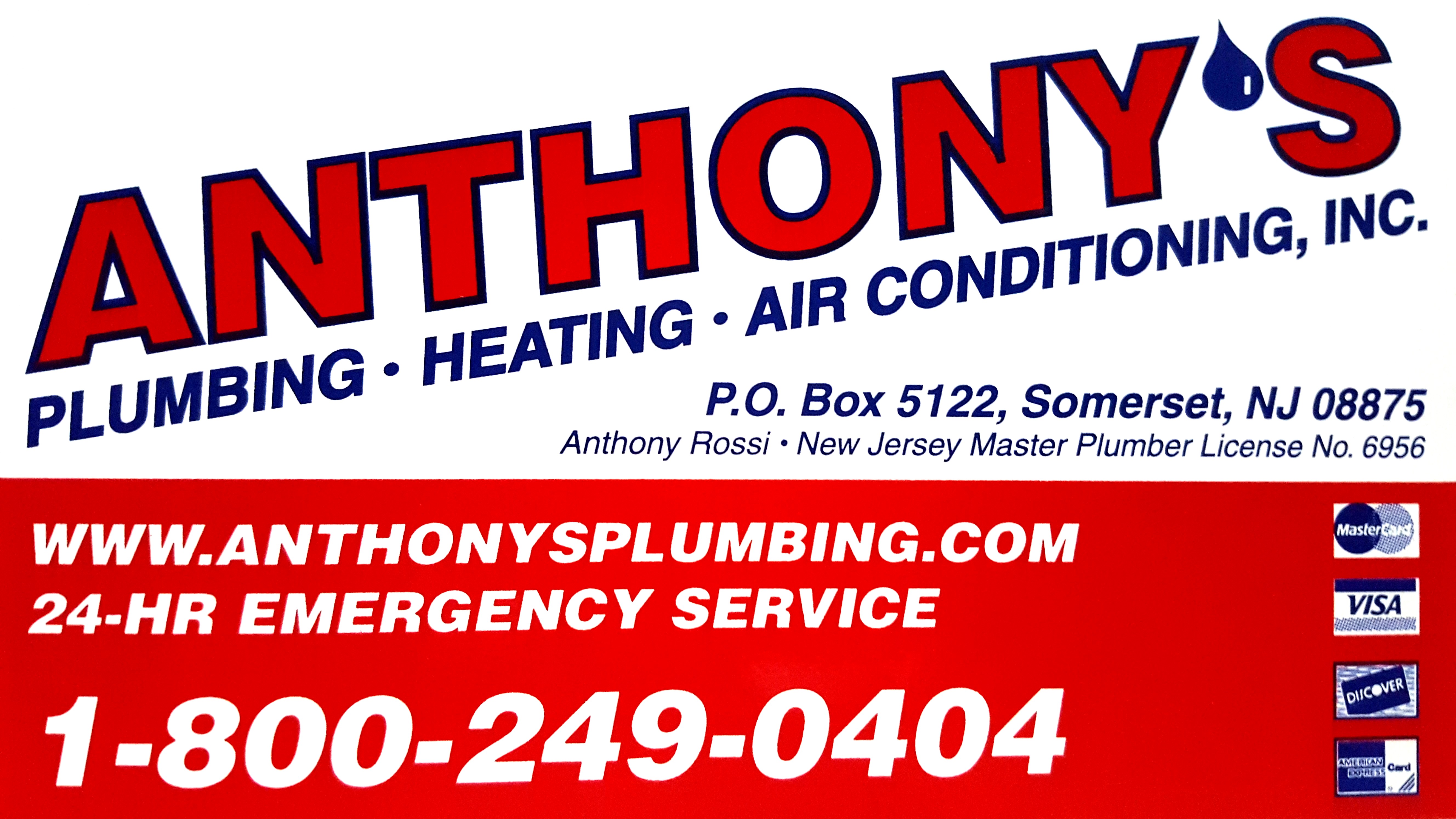 Anthony's Plumbing Heating & Air Inc logo