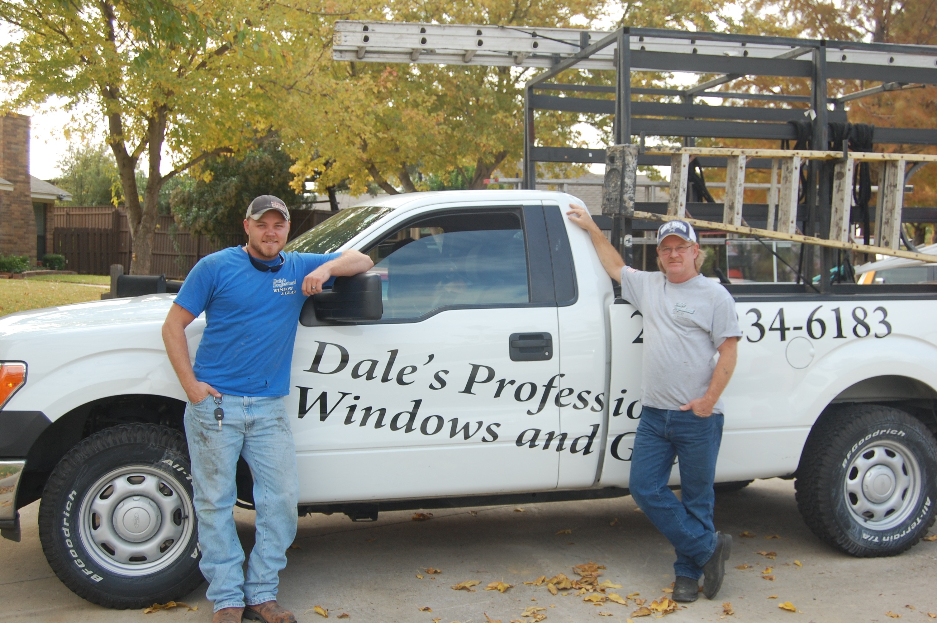 Dale's Professional Window and Glass logo