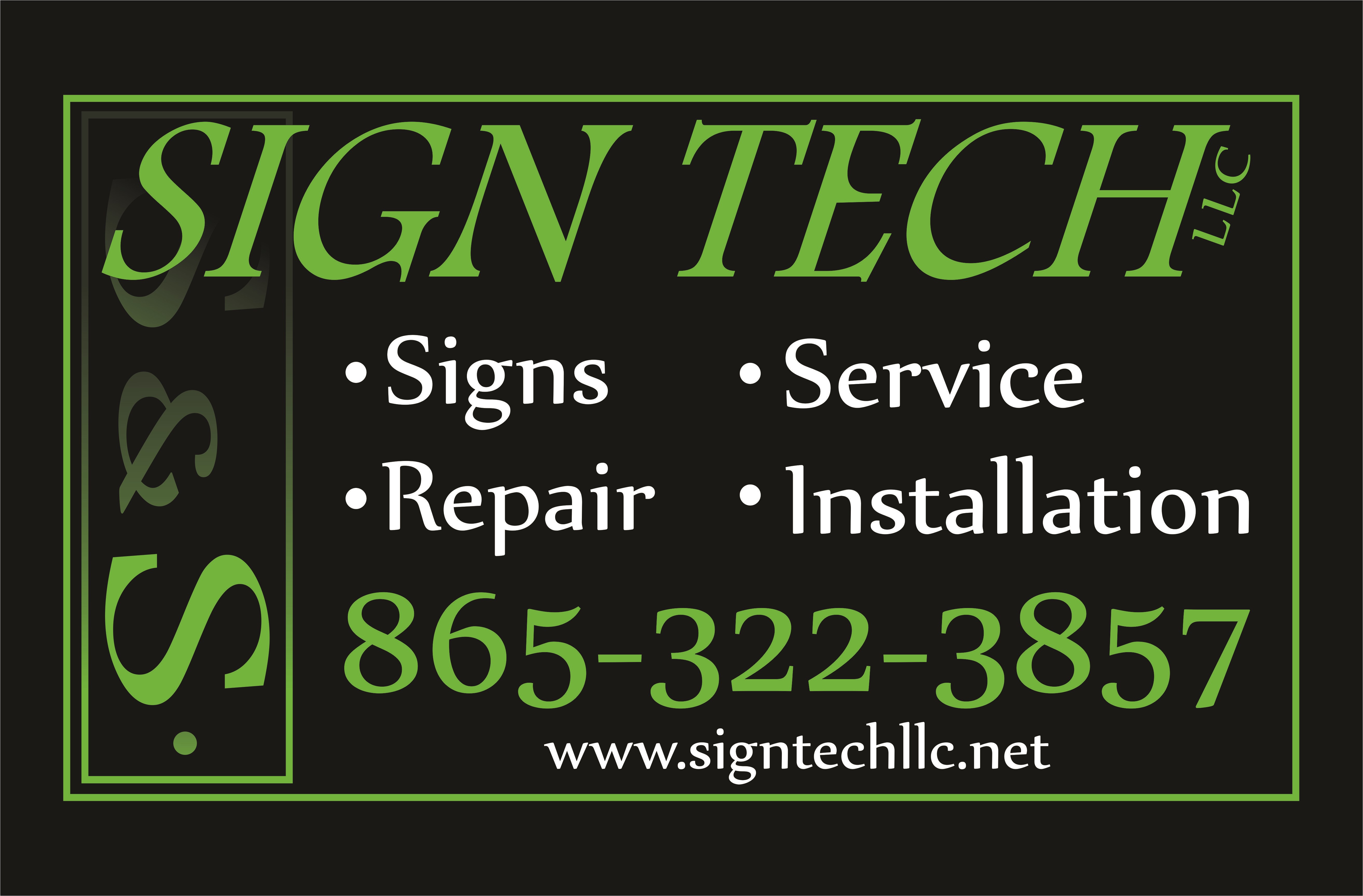 Logo for S&S Sign Tech LLC
