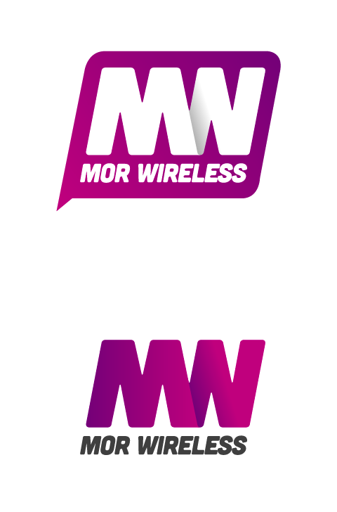 MOR WIRELESS logo
