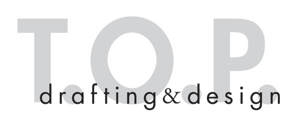 T.O.P. Drafting & Design logo