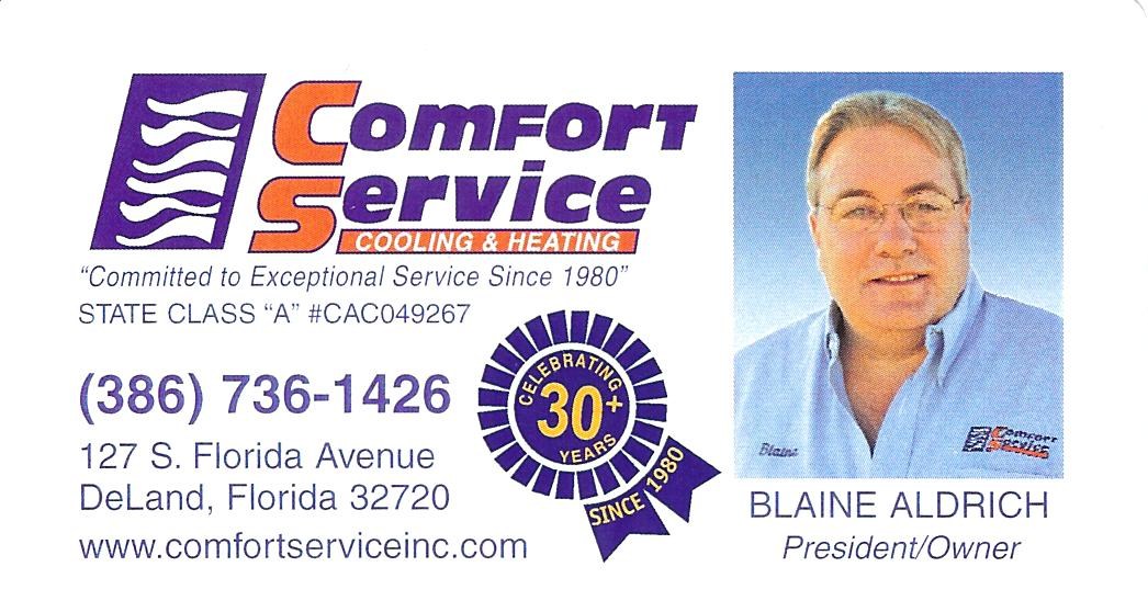 Logo for Comfort Service Inc