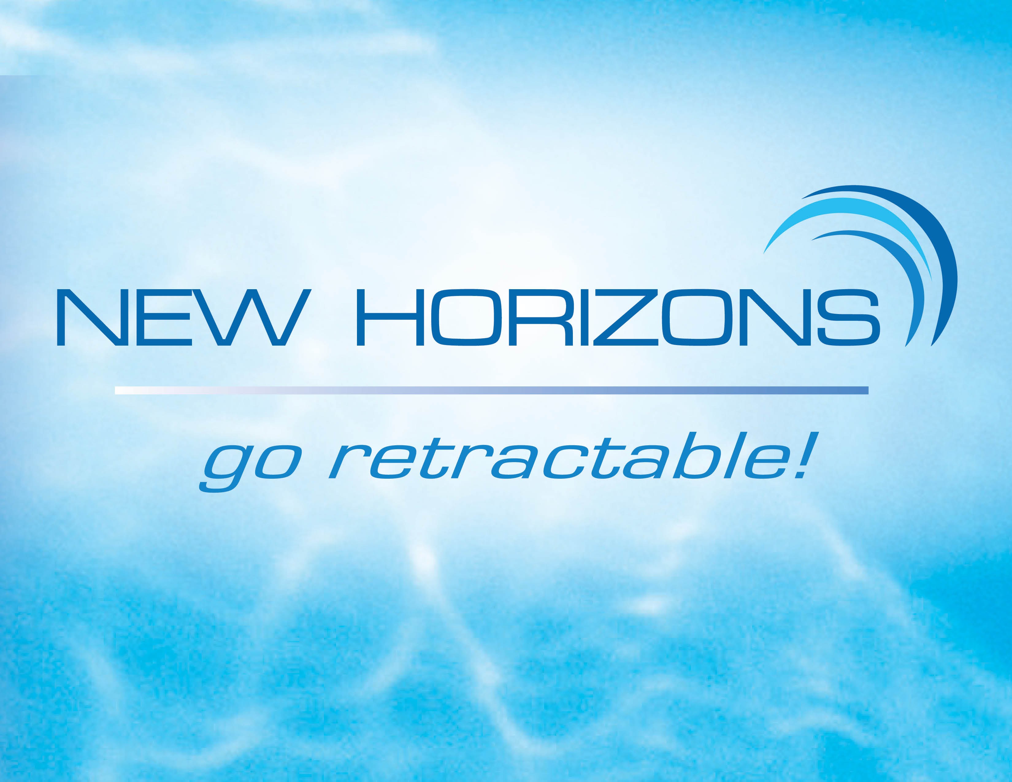 New Horizons - Go Retractable! logo