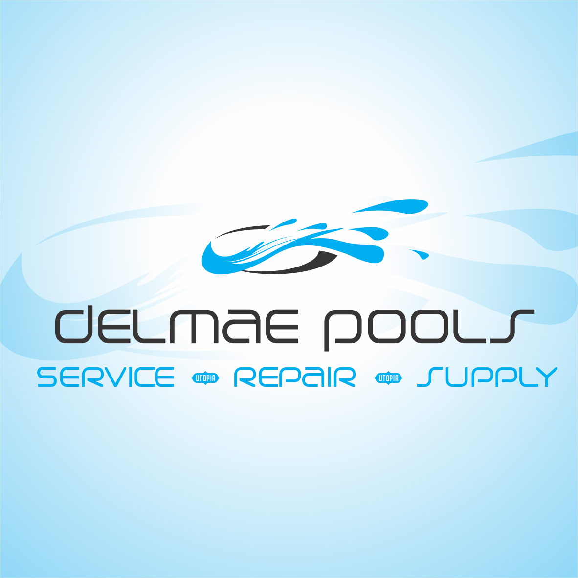 Delmae Pool Service logo