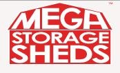 Mega Storage Sheds logo