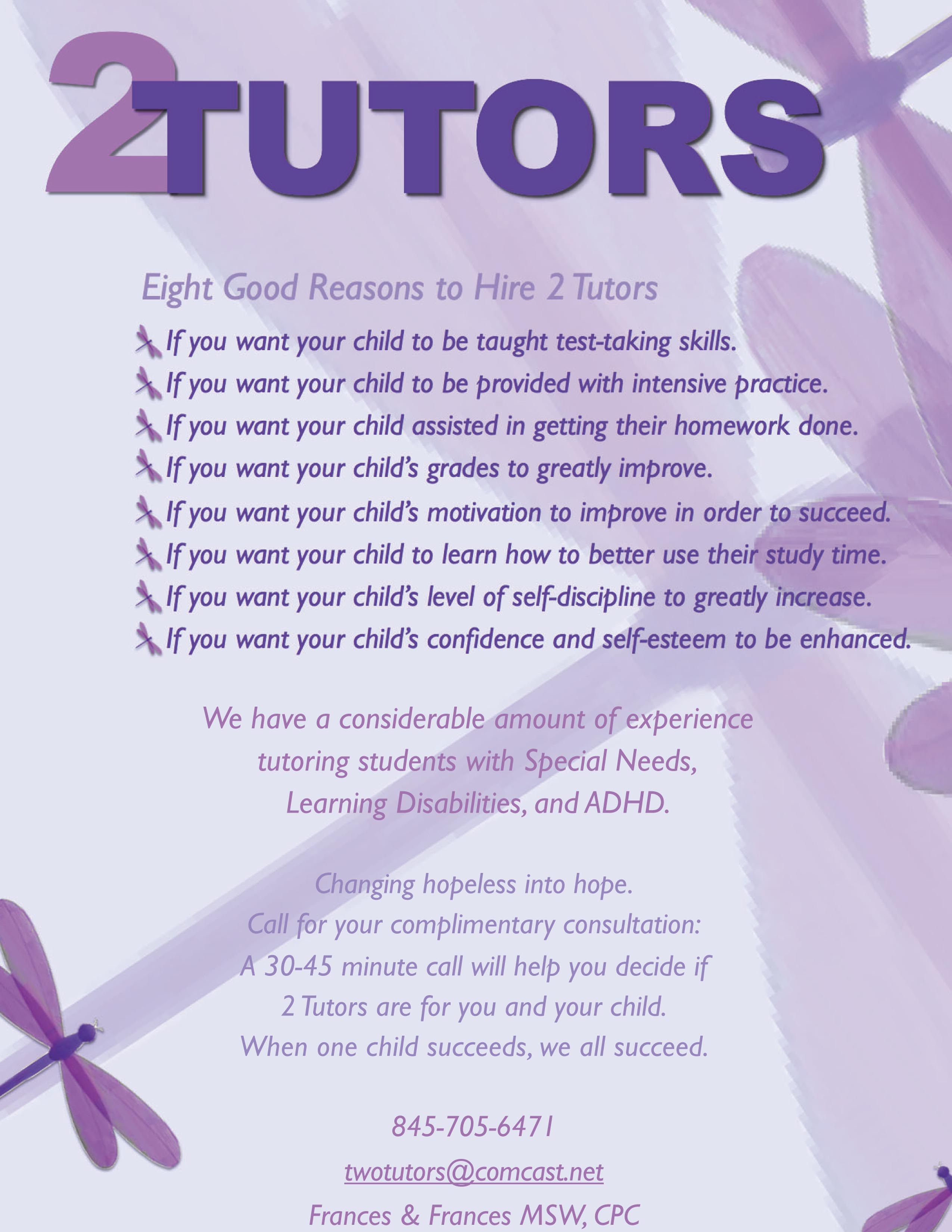 2 Tutors & 2 Life Coaches logo