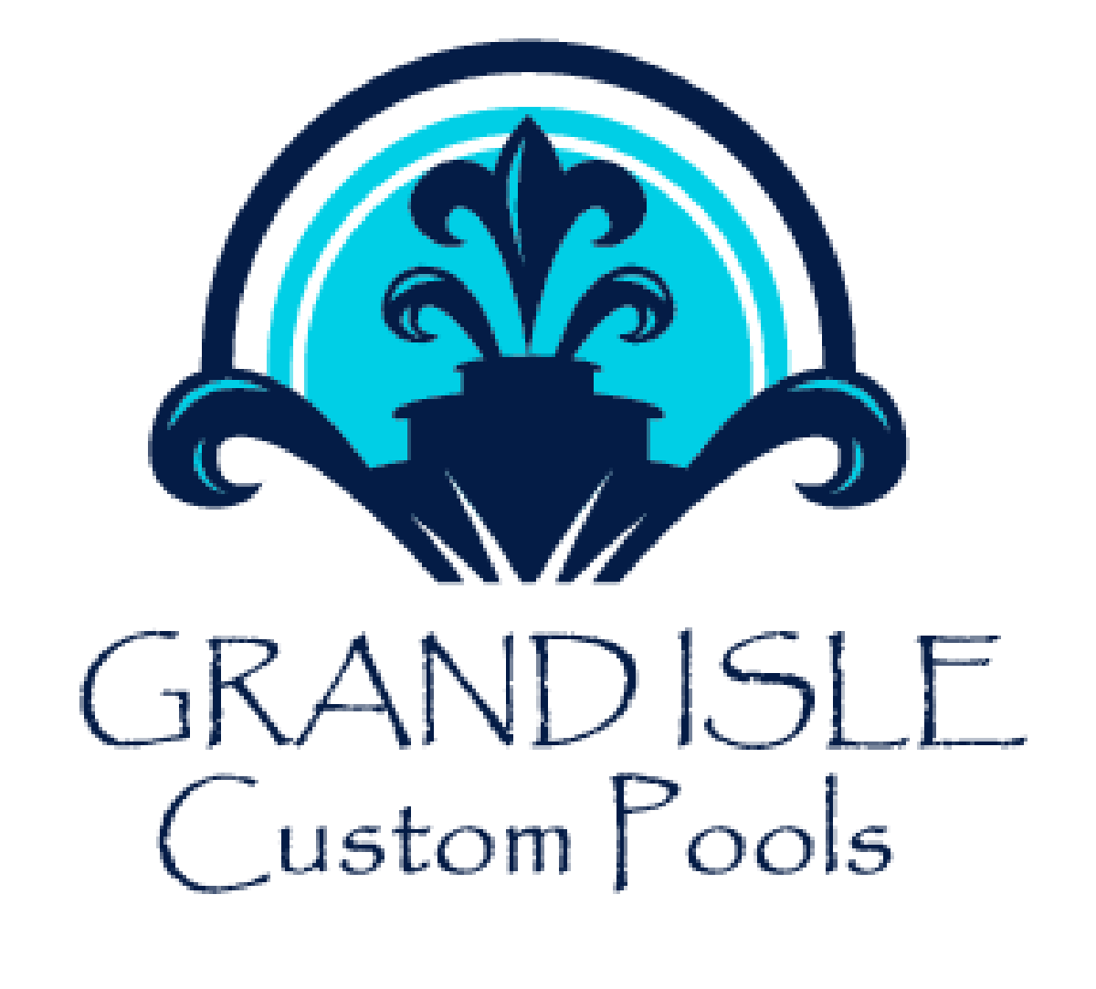 Grand Isle Custom Pools logo