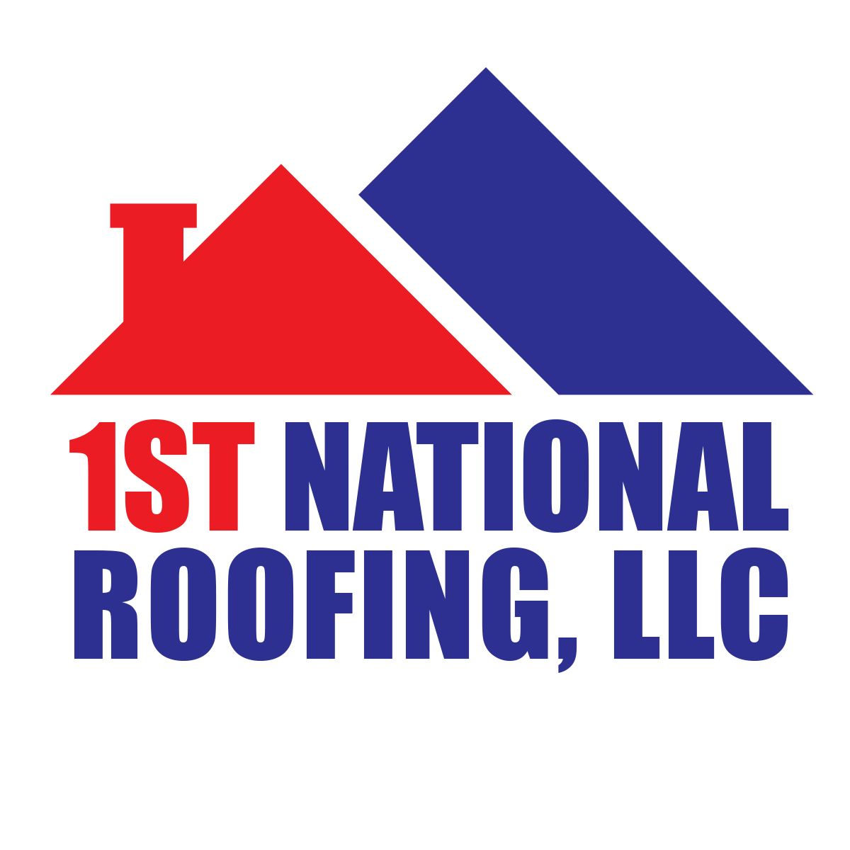 Logo for 1st National Roofing