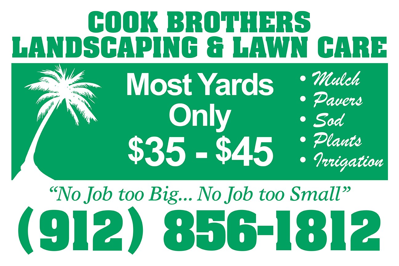 Cook Brothers Landscaping and Lawn Care logo