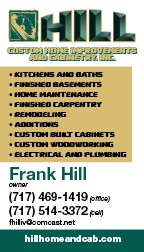 Hill Custom Home Improvements & Cabinetry inc. logo