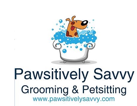 Logo for Pawsitively Savvy Grooming Boarding & Petsitting
