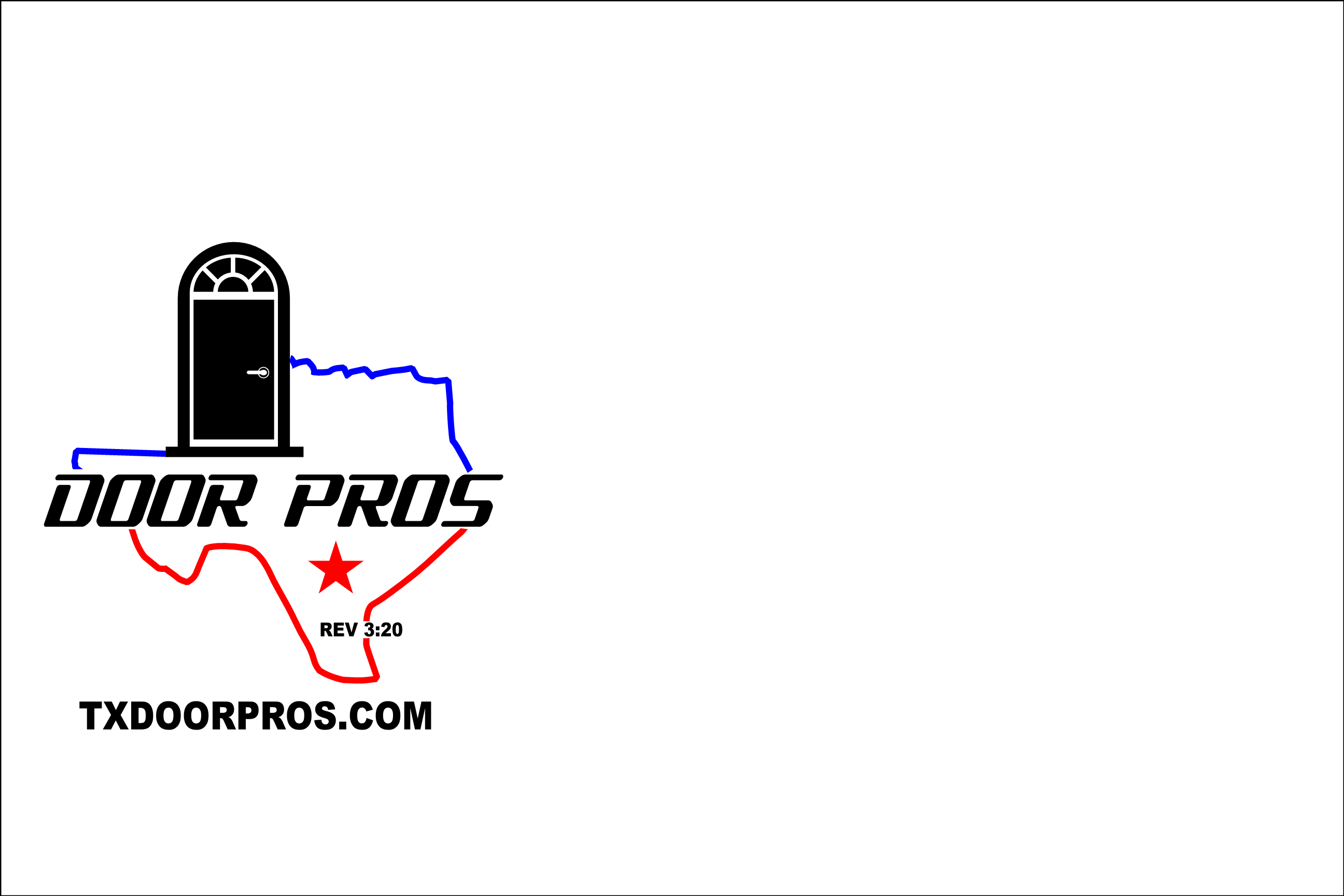 Texas Door Pros logo