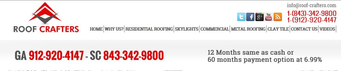 RoofCrafters - SC logo