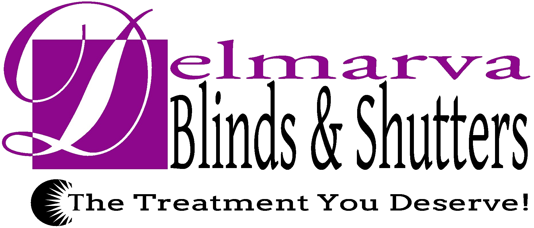 Logo for Delmarva Blinds & Shutters