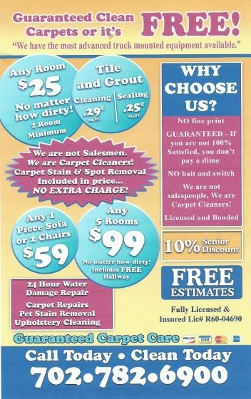 Guaranteed Carpet Care LLC logo