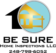 Logo for Be Sure Home Inspections