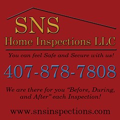 Logo for SNS Home Inspections, LLC.