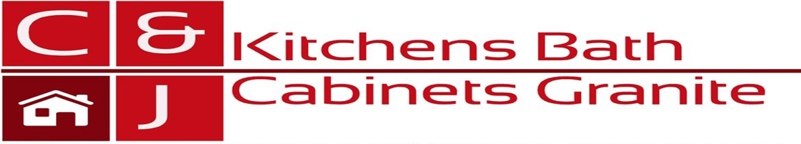 C&J Kitchens Bath Cabinets Granite logo