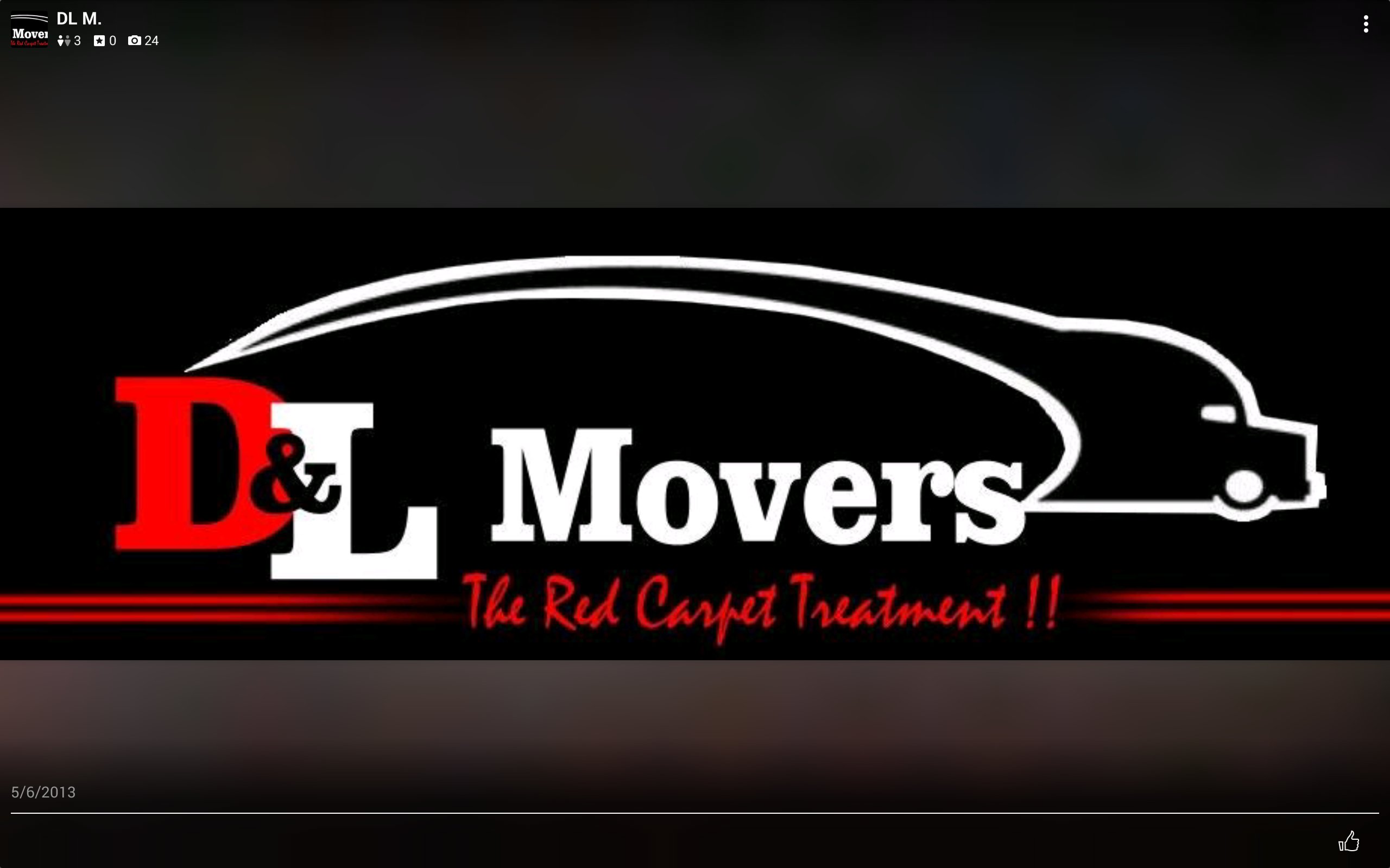 D&L Movers logo
