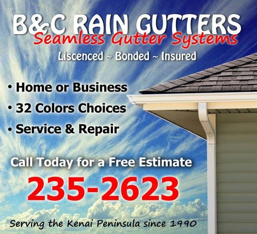 B & C Raingutters logo