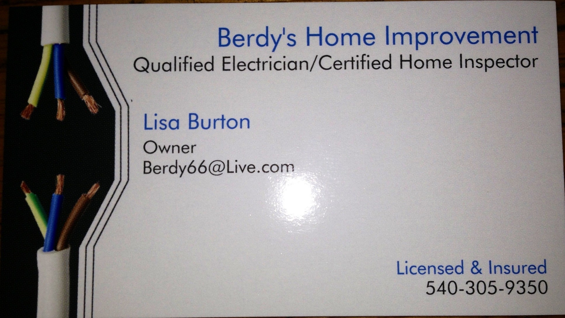 Berdy's Home Improvements logo