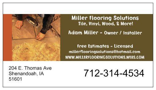 Logo for Miller Flooring Solutions
