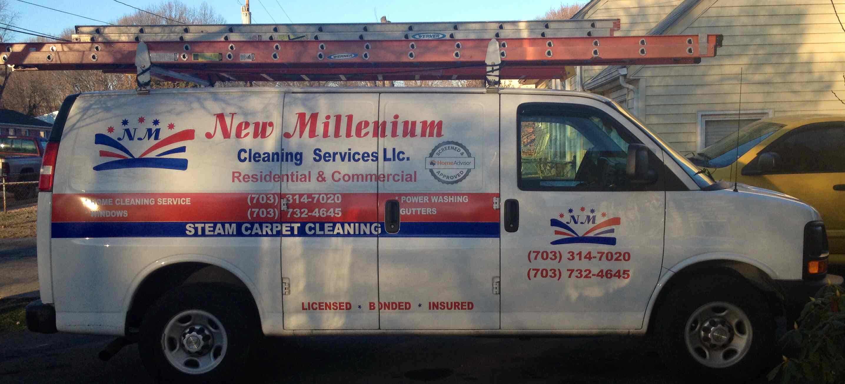 New Millennium Cleaning Services LLC. logo